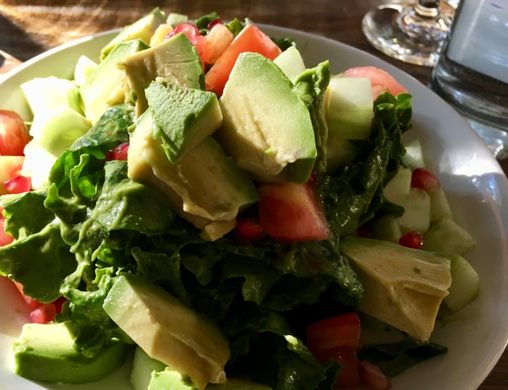 review photo of Bosie Tea Parlor Kale Avocado salad shared by @happyfluffyvegan on 01 Jul 2018 - review