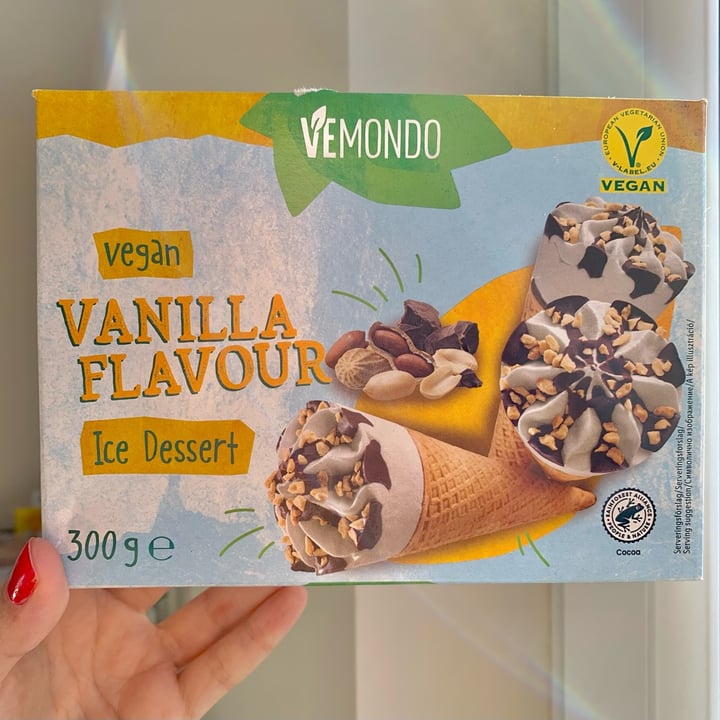 photo of Vemondo Ice dessert vanilla flavour shared by @drteetee on  02 Apr 2022 - review