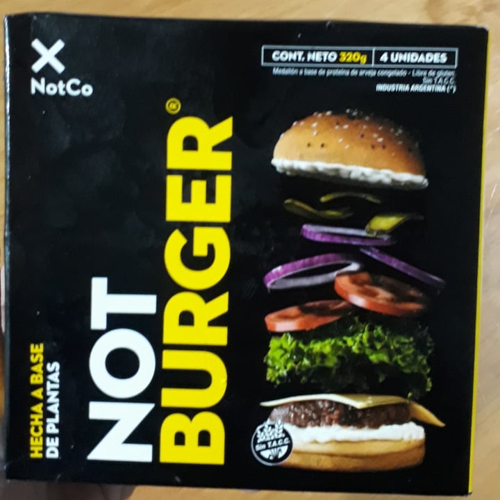 photo of NotCo Not Burger shared by @rominasnm on  07 Jun 2021 - review