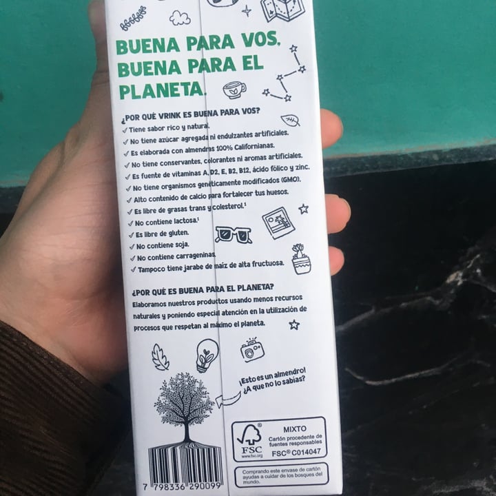 photo of Vrink Vrink Original de Almendras Sin Azúcar shared by @arixxj on  23 Sep 2021 - review