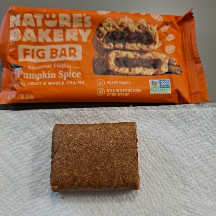 photo of Nature's Bakery Pumpkin Spice Fig Bar shared by @mychelle68 on  12 Nov 2021 - review