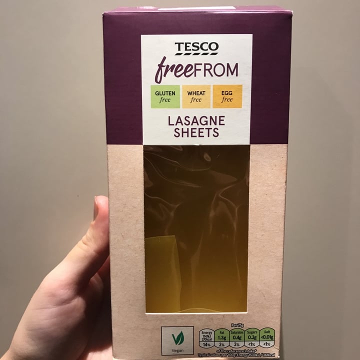 photo of Tesco Lasagne Sheets shared by @staceysnacks on  14 Nov 2020 - review