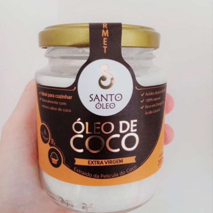 review photo of Santo Óleo Oleo de Coco shared by @semprevegana on 20 Sep 2021 - review