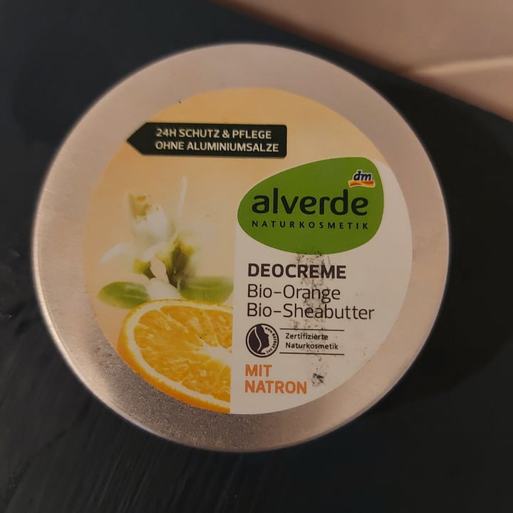 photo of Alverde Naturkosmetik Deocreme Bio Orange Bio Sheabutter shared by @roberta38 on  29 May 2021 - review