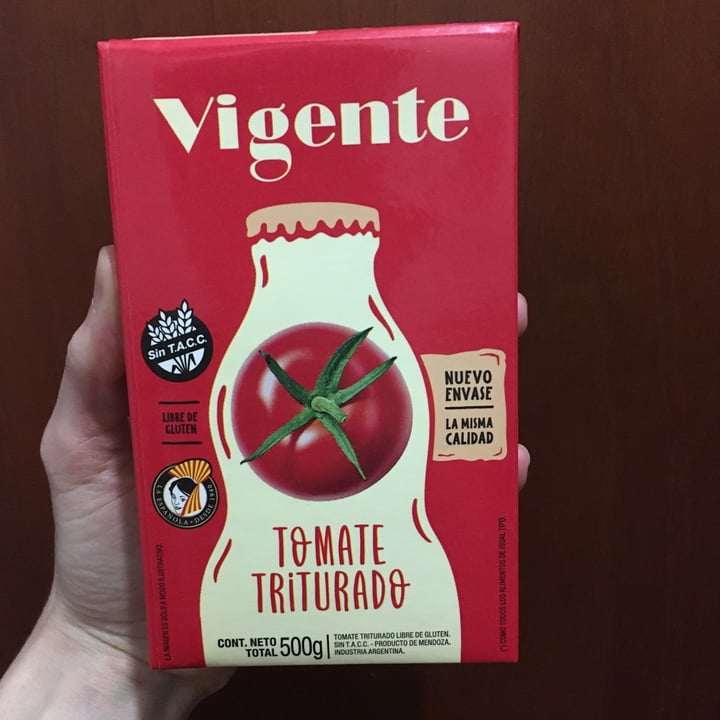 photo of Vigente Tomate Triturado shared by @lix on  13 Oct 2022 - review