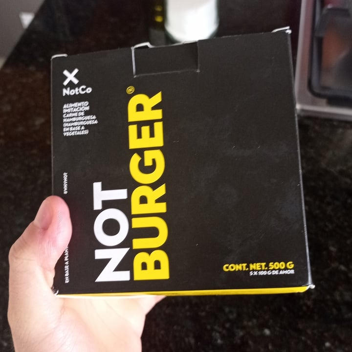 photo of NotCo Not Burger shared by @jasonreyes on  01 Jun 2021 - review