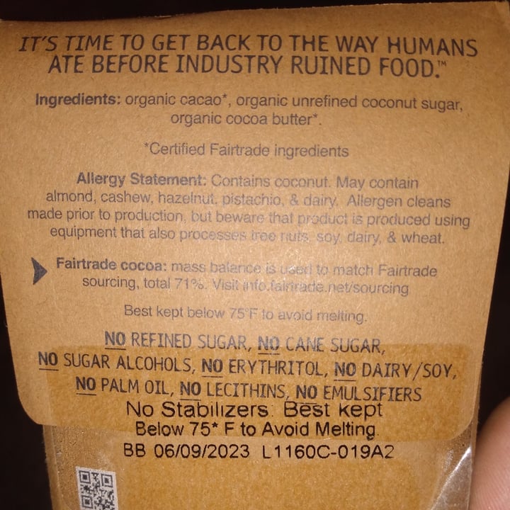 review photo of Hu Kitchen Hu Chocolate shared by @ethicallybasedexnazi on 12 Apr 2022 - review