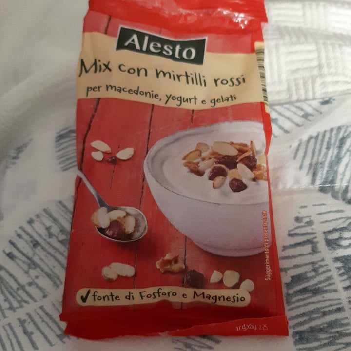 review photo of Alesto Mix con mirtilli rossi shared by @robertaroby on 09 Oct 2022 - review