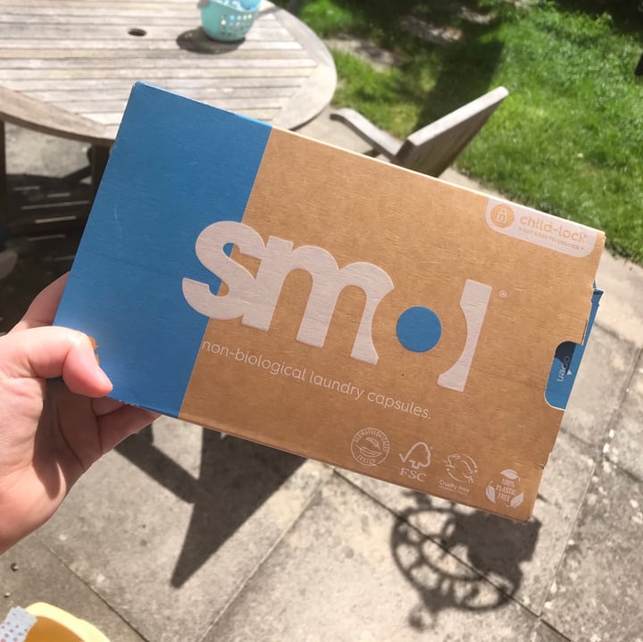 photo of Smol Non-bio Laundry Capsules shared by @veganfoodlover on  22 May 2020 - review