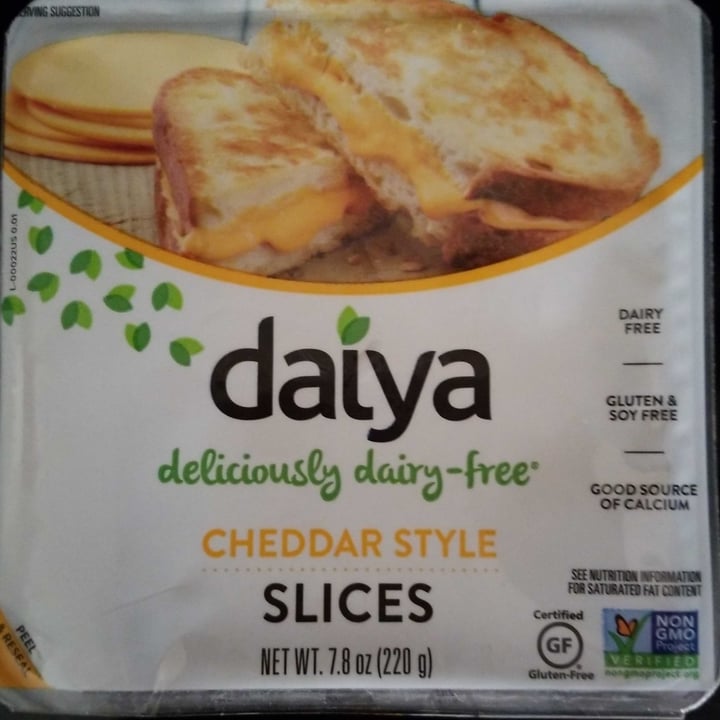 photo of Daiya Cheddar Style Slices shared by @shall on  29 Apr 2020 - review