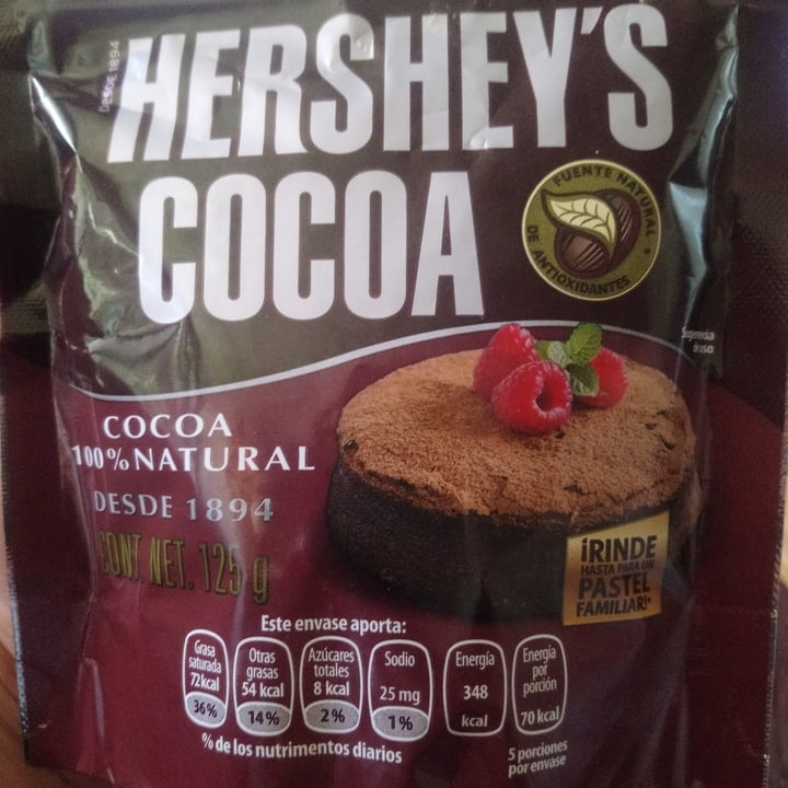 photo of Hershey's Cocoa 100% Natural Unsweetened Cacao shared by @angieserrano on  09 Mar 2021 - review