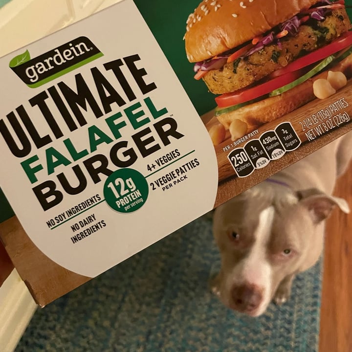 photo of Gardein Ultimate Falafel Burger shared by @clarendiee on  30 Nov 2021 - review