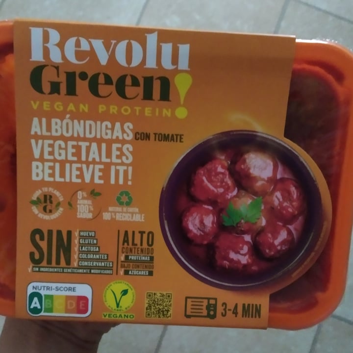 photo of Revolu Green Albóndigas Con Tomate shared by @trizia84 on  14 Jan 2023 - review