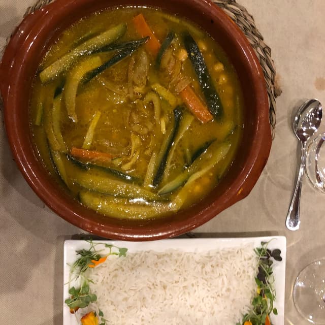 Photo of the dish “Tajín Vegano Y Sin Glúten”