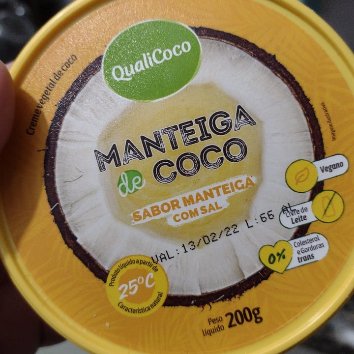 photo of Qualicoco Coconut Butter - Flavored Butter shared by @carmenvarellavegana on  04 Aug 2021 - review
