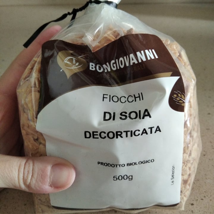 photo of Bongiovanni Fiocchi di soia decorticata shared by @claustorm00 on  20 Sep 2022 - review