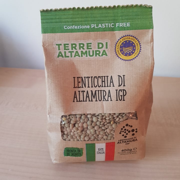 photo of Terre di Altamura Lenticchie shared by @eleveg98 on  20 Oct 2021 - review