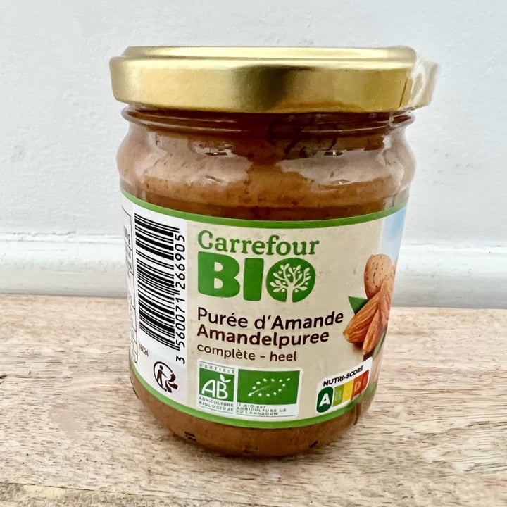 photo of Carrefour Bio Almond butter shared by @teresadv on  03 Apr 2022 - review
