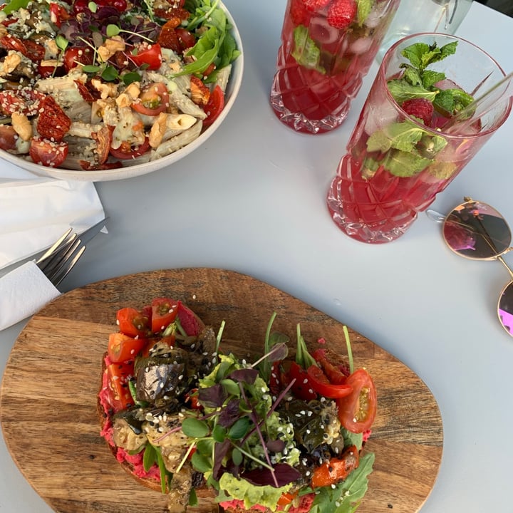 photo of SOUL - Vegan Coffee Bar Grilled antipasti vegetables and Pasta Salad Bowl shared by @sinii on  16 Aug 2021 - review