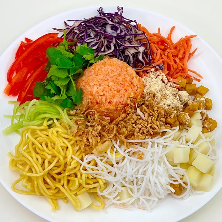 photo of Top Burmese Hand Mix Rainbow Salad shared by @pdxveg on  27 Nov 2022 - review