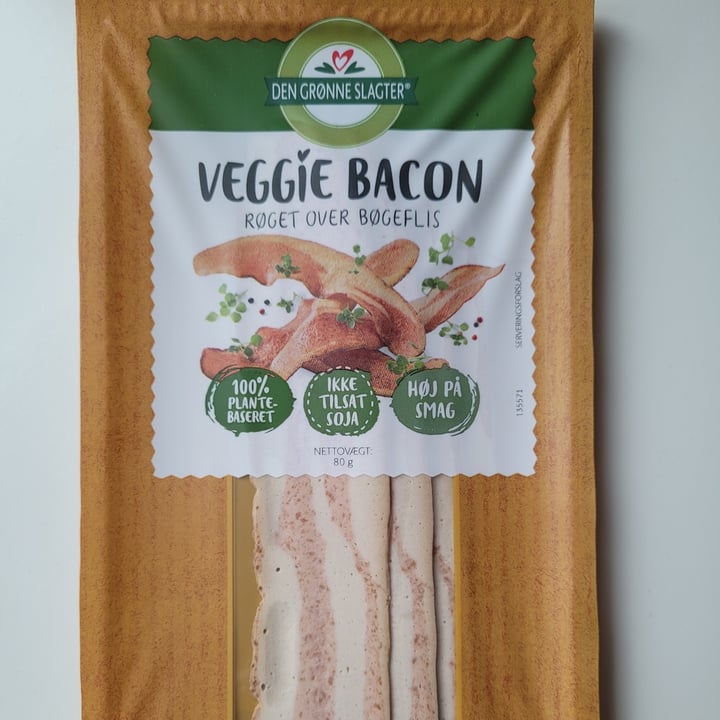 photo of Den grønne slagter Vegggie bacon shared by @delisandra on  12 May 2022 - review