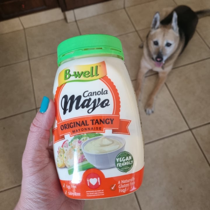photo of B-well Bwell Tangy Vegan Mayo shared by @twohappyrescuemutts on  12 Oct 2022 - review