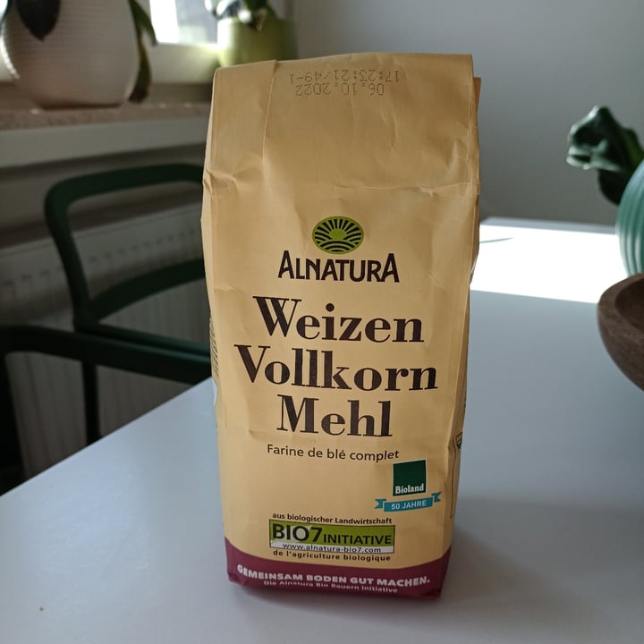 photo of Alnatura Weizen Vollkorn Mehl shared by @laray0ga on  24 Mar 2022 - review