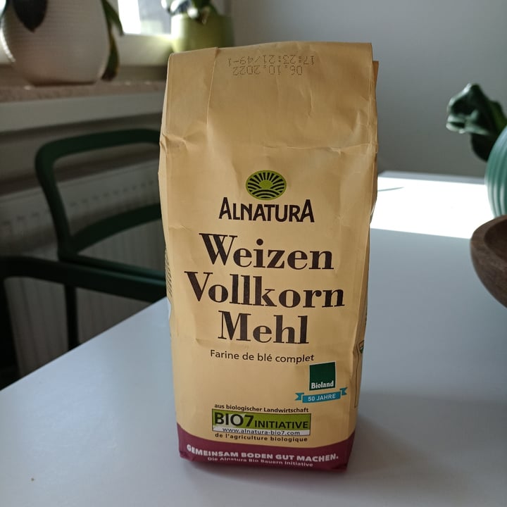 review photo of Alnatura Weizen Vollkorn Mehl shared by @laray0ga on 24 Mar 2022 - review