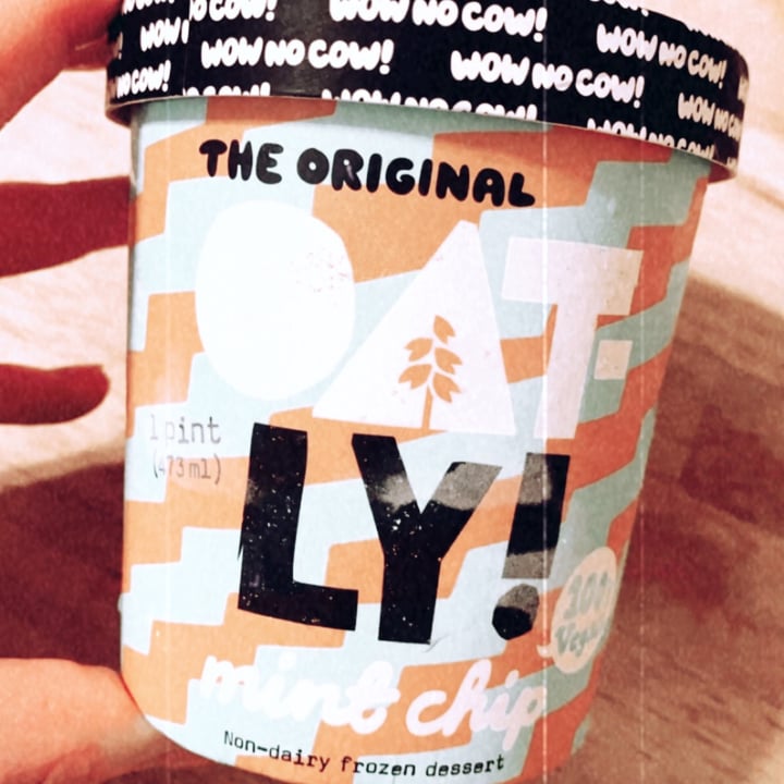 review photo of Oatly Mint Chip Non-dairy Frozen Dessert shared by @haleyc322 on 31 Dec 2020 - review
