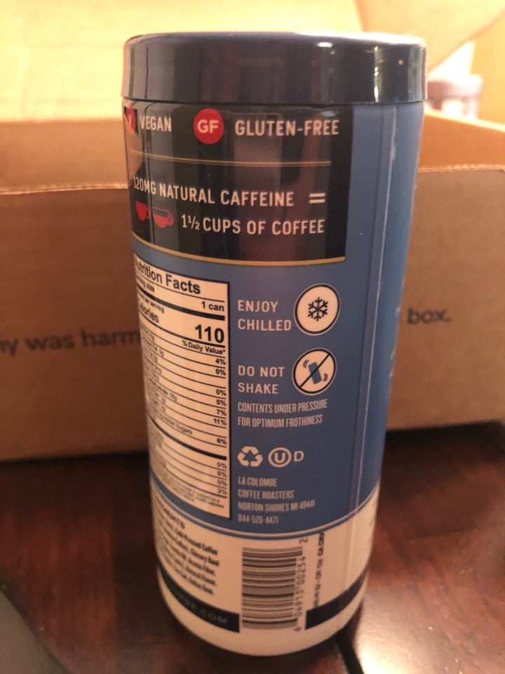 photo of La Colombe Coffee Roasters Draft Latte Made With Oatmilk shared by @courtlynn on  26 Nov 2019 - review