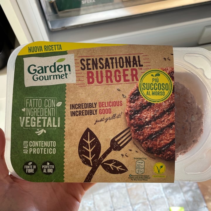 photo of Garden Gourmet Sensational Burger shared by @federicapietroniro on  08 Feb 2021 - review
