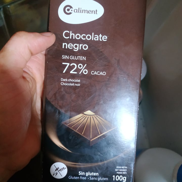 photo of Coaliment chocolate negro 72% shared by @aurelio on  15 Aug 2021 - review