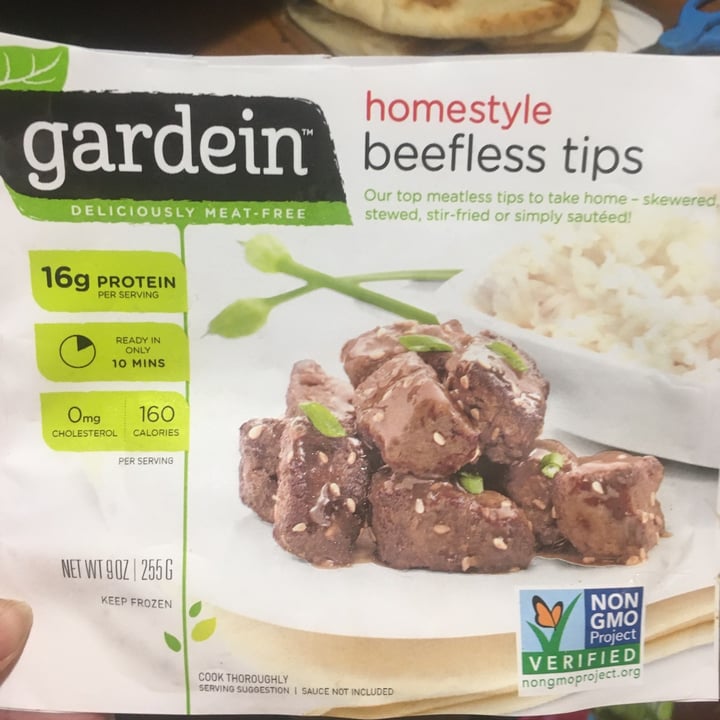 photo of Gardein Homestyle Beefless Tips shared by @cuddles on  28 May 2020 - review