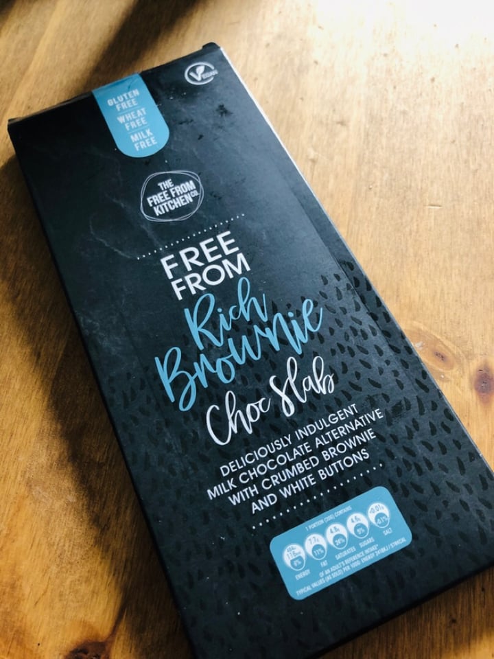 review photo of The Free From Kitchen Co. Free From Rich Brownie Choc Slab shared by @laurax112 on 28 Apr 2019 - review