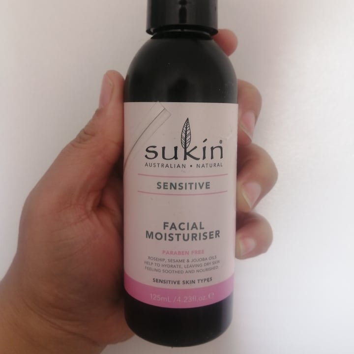 photo of Sukin Sensitive Facial Moisturiser shared by @veganstonergirl on  23 Aug 2021 - review