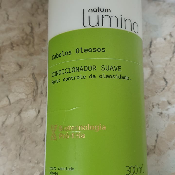 photo of Natura Condicionador Lumina Suave Cabelos Oleosos shared by @fefisiqueira on  22 Apr 2022 - review