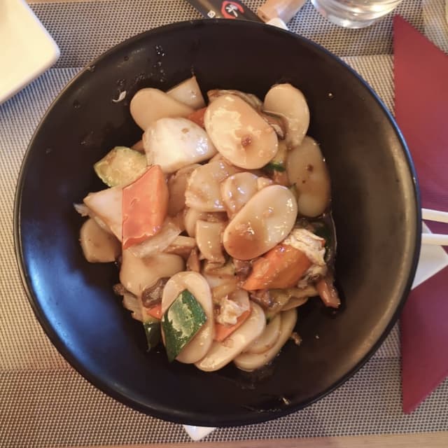 Photo of the dish “Gnocchi di riso con verdure”