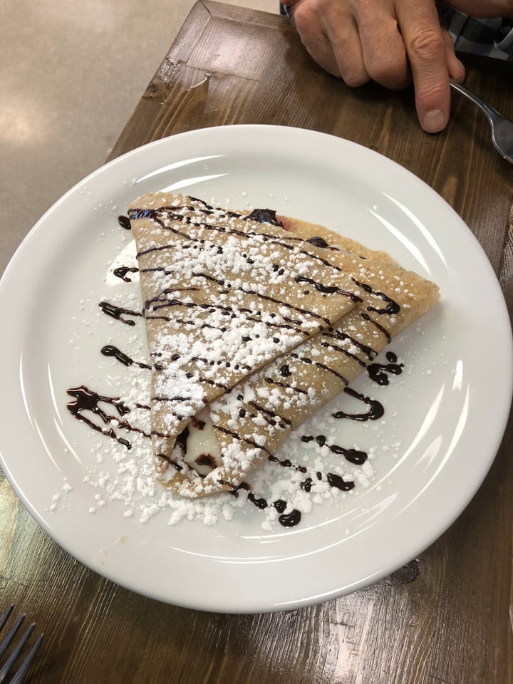 review photo of Ironworks Cafe & Creperie Duncan Cherry Garcia Crepe shared by @kathryn on 02 Dec 2019 - review