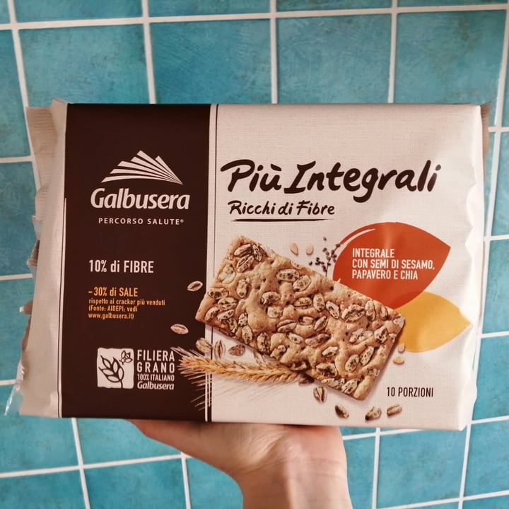 photo of Galbusera Crackers Più integrali shared by @anthe on  31 May 2021 - review