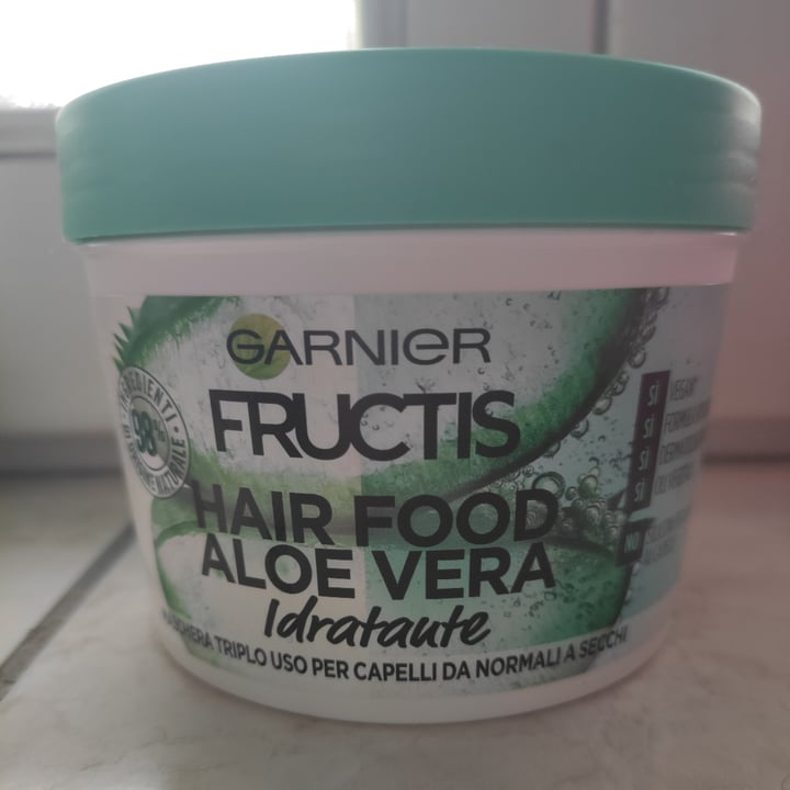 photo of Garnier Hairy food aloe vera maschera shared by @alessandrabalestreri on  20 Apr 2022 - review