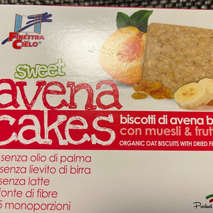 photo of La Finestra Sul Cielo Avena Cakes Con Musli E Frutta shared by @valeriamaselli on  15 Apr 2022 - review