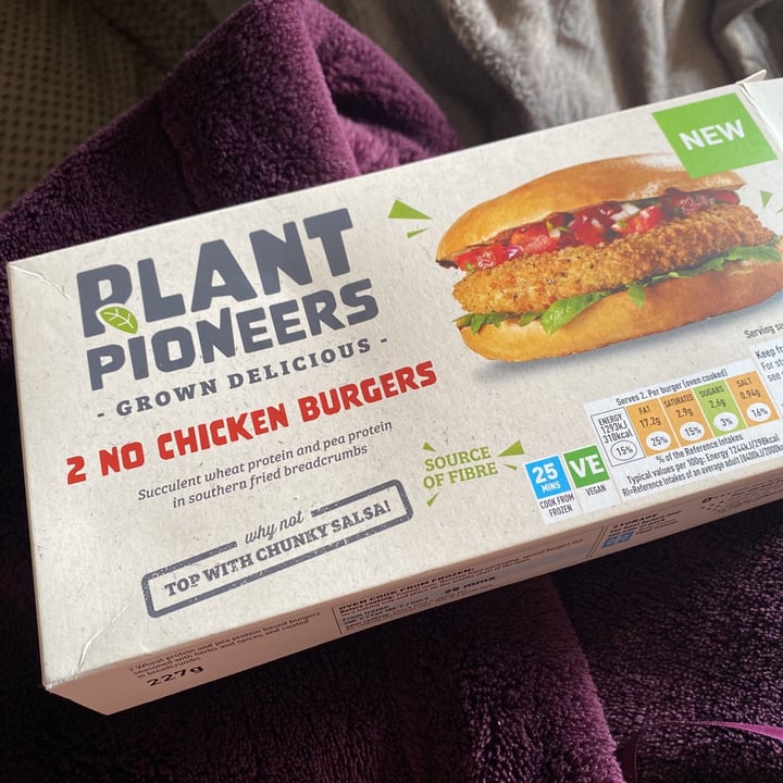 review photo of Plant Pioneers No chicken burger shared by @chantelledb on 07 May 2021 - review