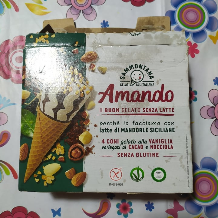 photo of Sammontana 4 coni vaniglia, cacao e nocciola shared by @rosannasanseverino on  24 Sep 2022 - review