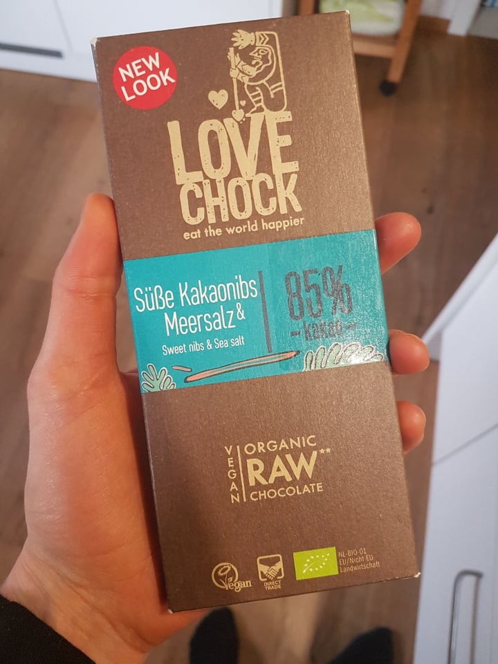 photo of Love Chock Süße Kakaonibs & Meersalz shared by @olivfnzl on  11 Mar 2020 - review