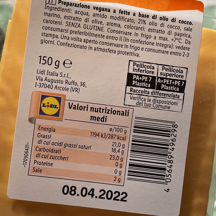 photo of Vemondo Affettato vegano British style shared by @andreagiberti on  21 Dec 2021 - review