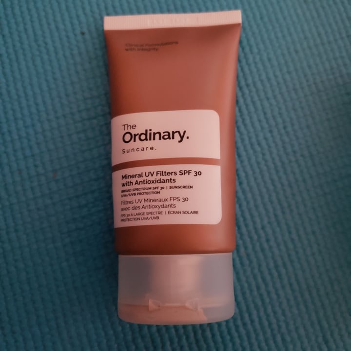 photo of The Ordinary Mineral UV Filters SPF 30 with Antioxidants shared by @averyvegan on  27 Apr 2021 - review