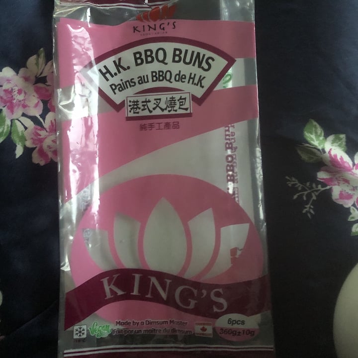 photo of King's Vegetarian Food HK Bbq Buns shared by @abarrow33 on  29 Nov 2022 - review