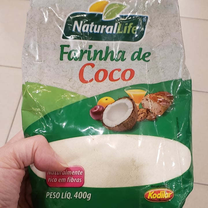 review photo of NaturalLife Farinha de Côco NaturalLife shared by @valeriahs on 29 Jun 2022 - review
