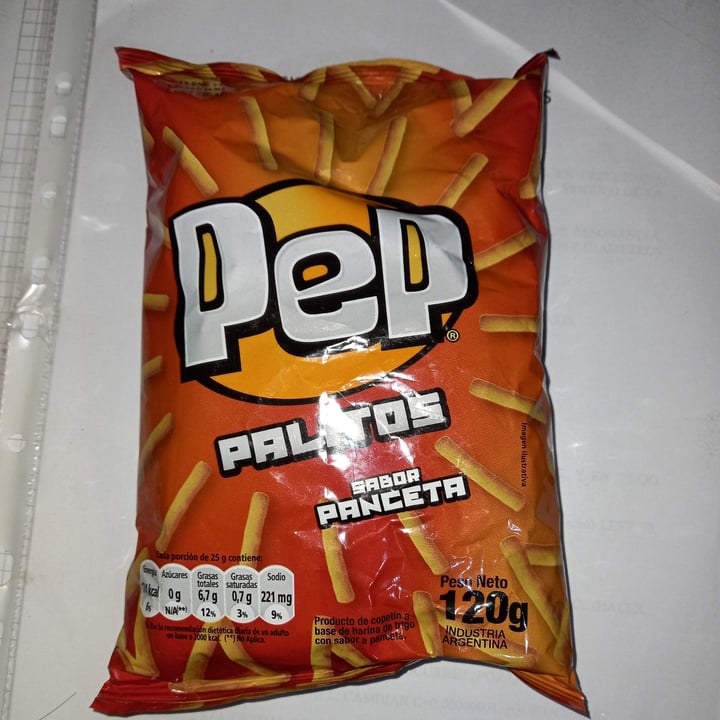 photo of Pepsico Palitos Sabor Panceta  Pep shared by @duuq on  14 Nov 2022 - review