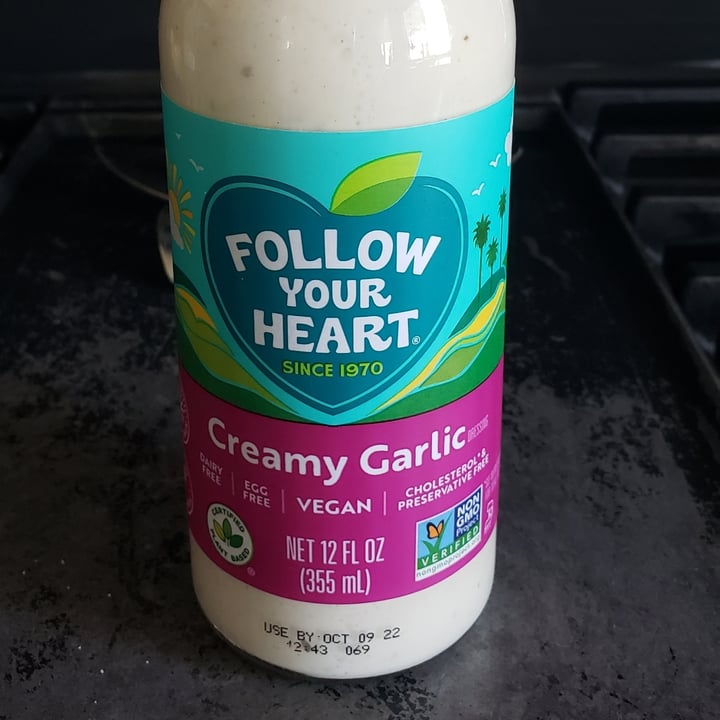 photo of Follow your Heart Creamy Garlic shared by @exoticheart on  11 May 2022 - review